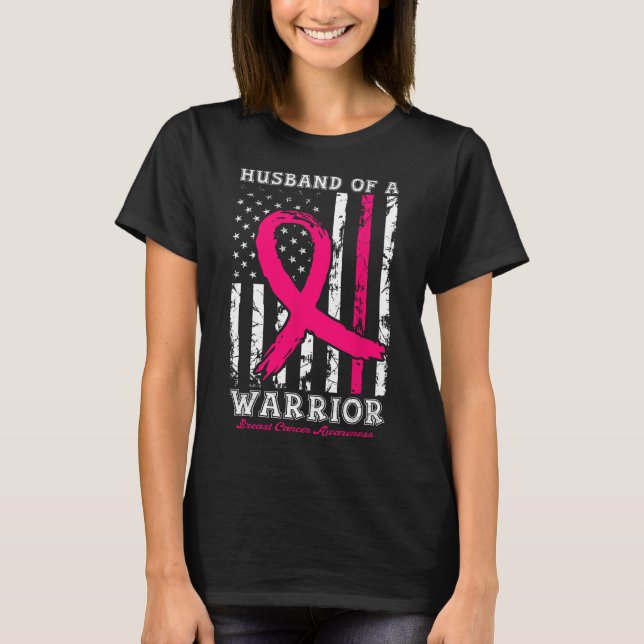Av en Warrior Breast Cancer Awareness Support Squa T Shirt (Framsida)