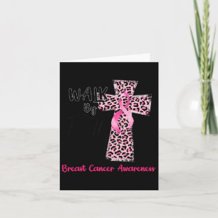 Av Faith Breast Cancer Awareness Christian Jesus W Kort