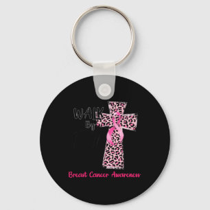 Av Faith Breast Cancer Awareness Christian Jesus W Nyckelring