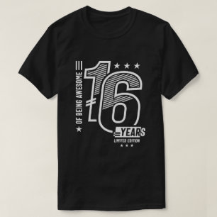 Av Fantastisk 16 år - 16:e födelsedagen T Shirt