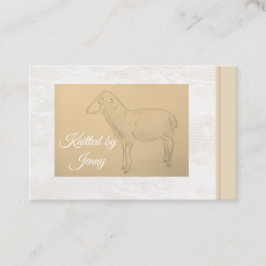 Av får-affärskort visitkort