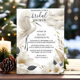 Av Feather Asian Himlar Cloud Crane Roligt Möhippa Inbjudningar