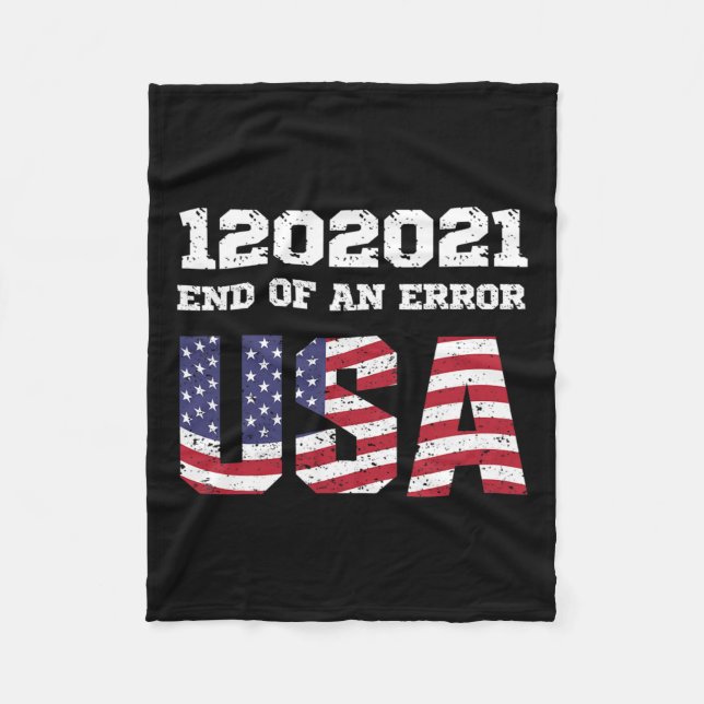 av felet Biden Harris-installationen 1202021 Jan Fleecefilt (Framsidan)