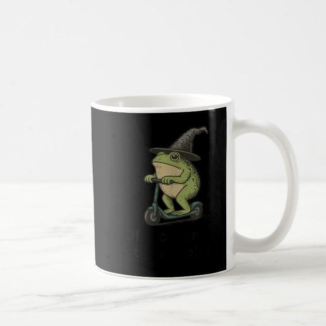 Av för att binda Tom Foolery Frog, Lustigt Whimsic Kaffemugg (Höger)
