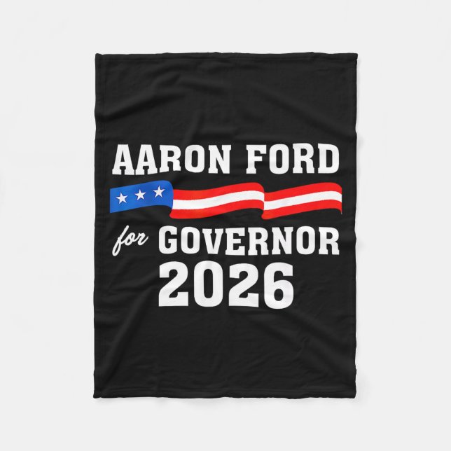 Av Ford Aaron Ford Guvernör Nevada Fleecefilt (Framsidan)