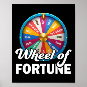Av Fortune Clothes Fars dag Wheel of Fortune Da Poster