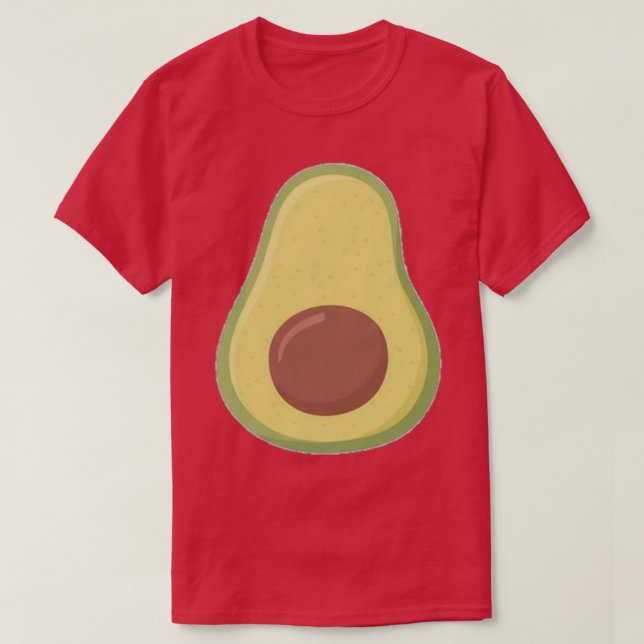 av Funny Avocados Classic TShirt T Shirt (Design framsida)