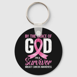 Av Grace Gud i#39;m A Survivor Breast Cancer A Nyckelring