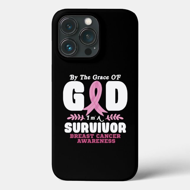 Av Grace Gud Im A Survivor Breast Cancer (Baksida)