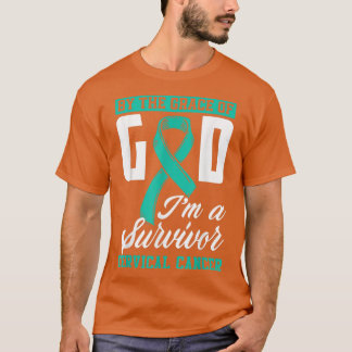 Av Grace Gud Im A Survivor Cervical Cancer Sur T Shirt