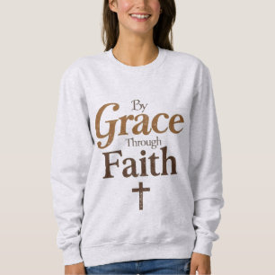 Av Grace through Faith - Christian Kor Vintage T Shirt