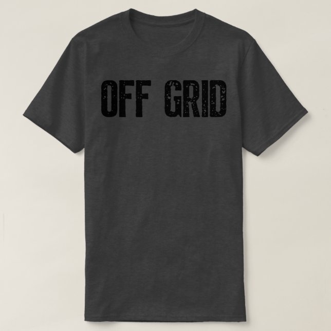 Av Grid-livsstil T Shirt (Design framsida)