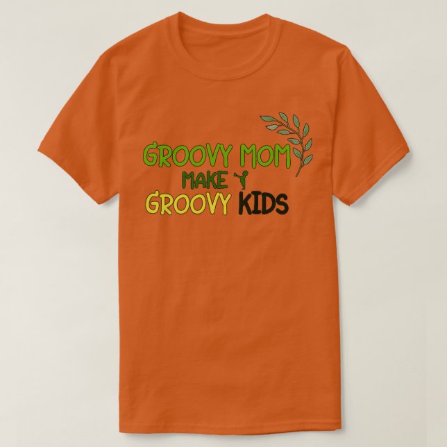 av Groovy Konstig Mammor Bygger tecken 2 T Shirt (Design framsida)