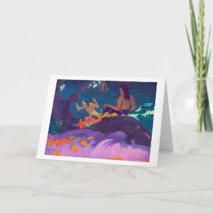 Av havet, Gauguin Kort