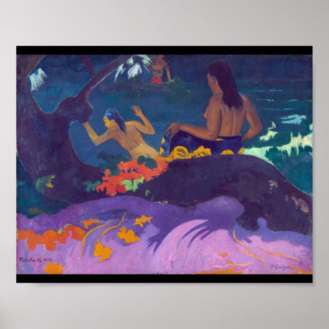 Av havet, Gauguin Poster (Framsidan)