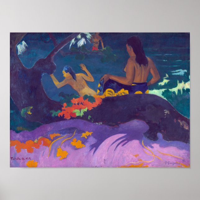 Av havet, Gauguin Poster (Framsidan)