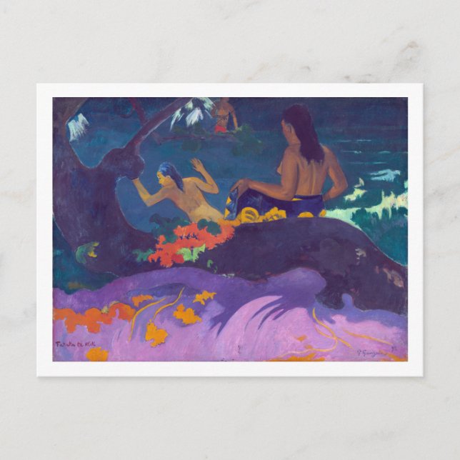 Av havet, Gauguin Vykort (Framsida)