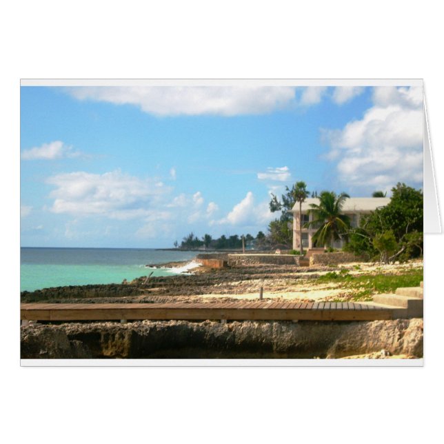 av havet hälsningskort (Framsidan Horizontal)