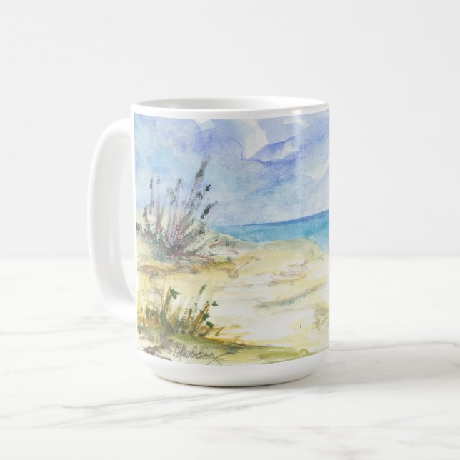 Av havet kaffemugg (Framsida vänster)