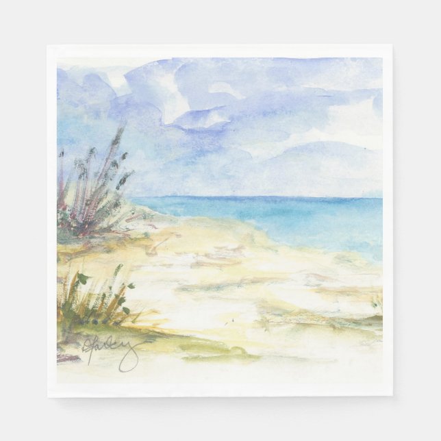 Av havsnapkins pappersservett (Framsidan)