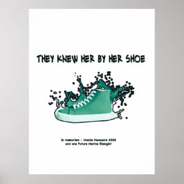 Av hennes skon poster