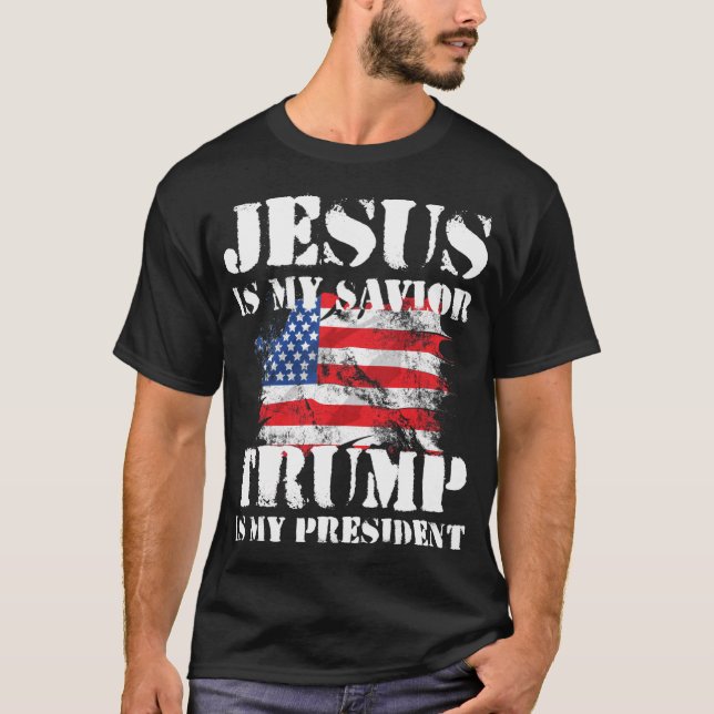 Av Jesus är min själ min president - för T Shirt (Framsida)