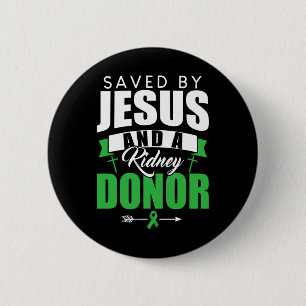 av Jesus och en transplantationsoffert för donator Knapp