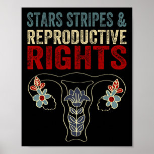 av juli månad Stars Rand och reproducerande Höger Poster
