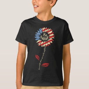 Av juli ska vara solrosvit och blå t shirt