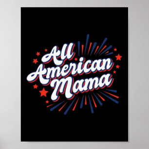 av juli USA Independence day - alla amerikanska Ma Poster