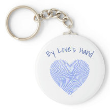Av Kärlek Hand Fingerprint Keychain