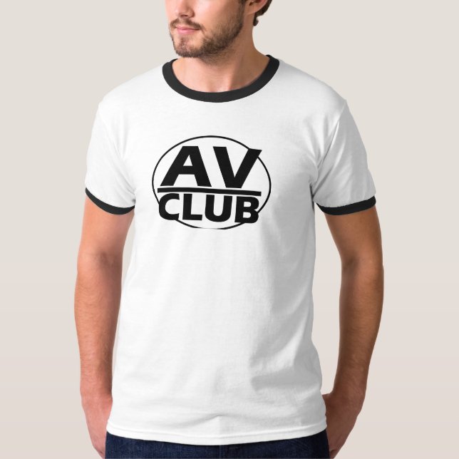 AV-KLUBB TEE (Framsida)