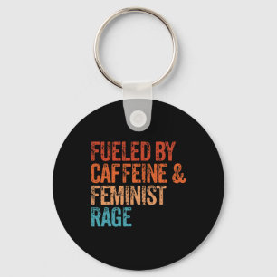 av koffein och feministisk rösträtt kvinnlig femin nyckelring