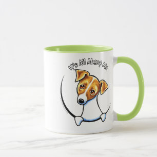 Av-Koppel Art™ för jackRussell Terrier IAAM Mugg
