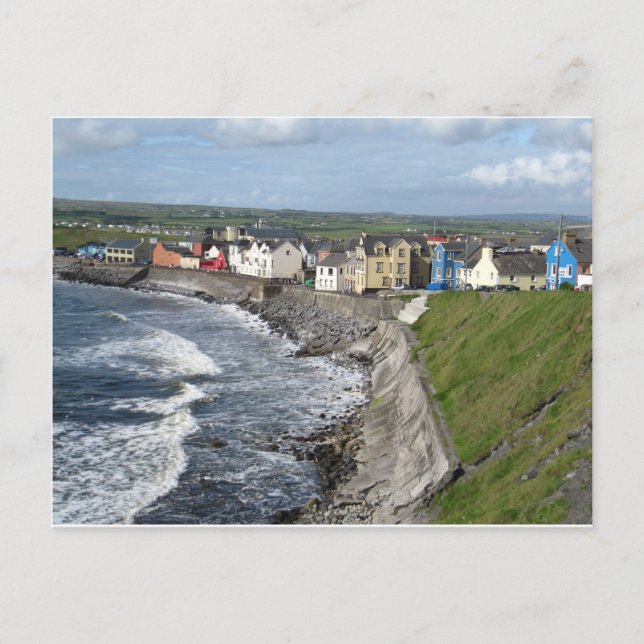 Av kusten vykort (Framsida)