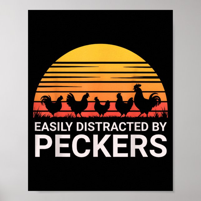 Av Lätt Distraherade Hackande Jordbrukarälskare Poster (Framsidan)