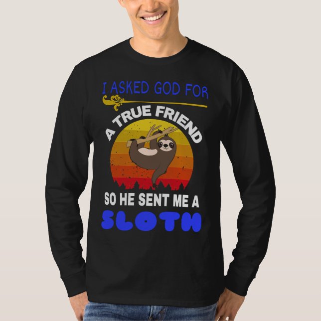 Av Lazy Sloth gör det senare. T Shirt (Framsida)