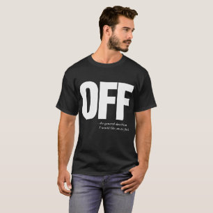 Av manar roliga offensiva T-tröja T Shirt