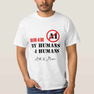 Av människor 4 Humaner/Konstnärliga och musikalisk T Shirt
