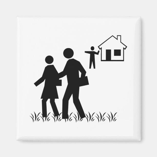 Av min Gräsmatta Magnet (Framsidan)