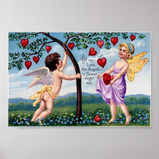 Av min Kärlek kan Änglar i himlen berätta Poster (Framsidan)