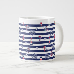 av Mönster Jumbo Mugg