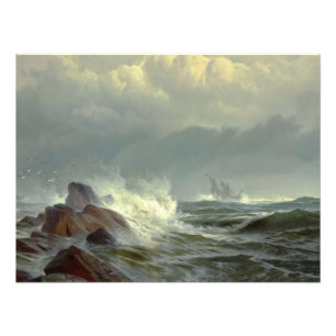 Av Normans Woe av Edward Moran Fototryck