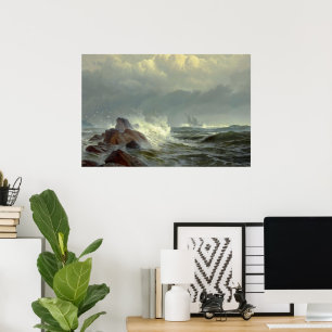 Av Normans Woe av Edward Moran Poster