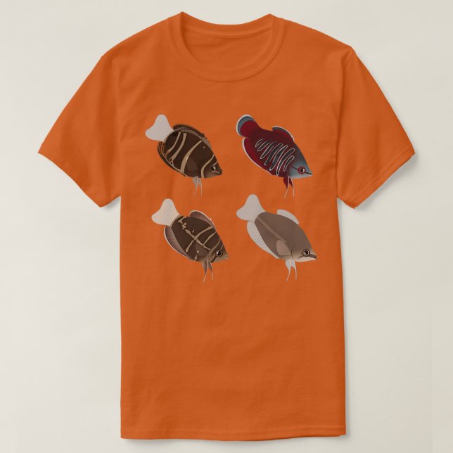 av Olika Vild Betta Pack T Shirt (Design framsida)