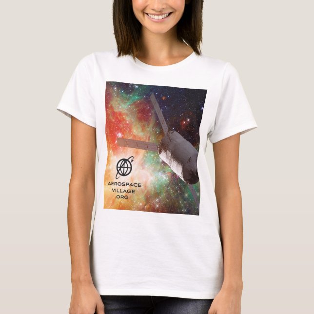 AV.org Satellite t-shirt (Framsida)