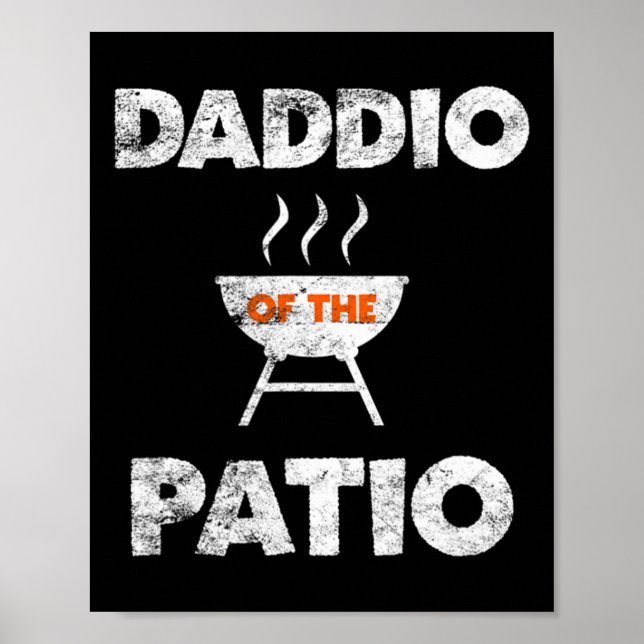 Av Patio Grill pappa Bbq Grilling 4:e Gif Poster (Framsidan)