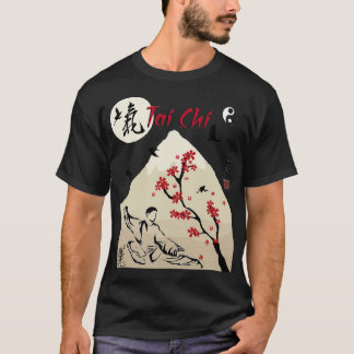 av Qigong-trädgårdskalligrafi t för Tai Chi Kärlek T Shirt