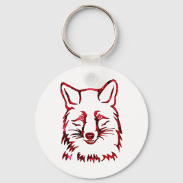 Av rävar och ro nyckelring