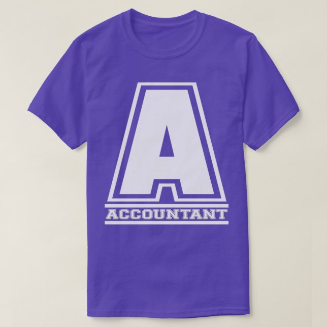 av revisorns redovisningsyrke t shirt (Design framsida)